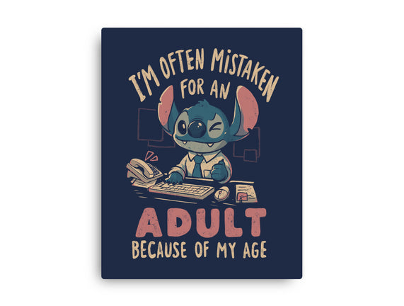 Mistaken For An Adult Because Of My Age