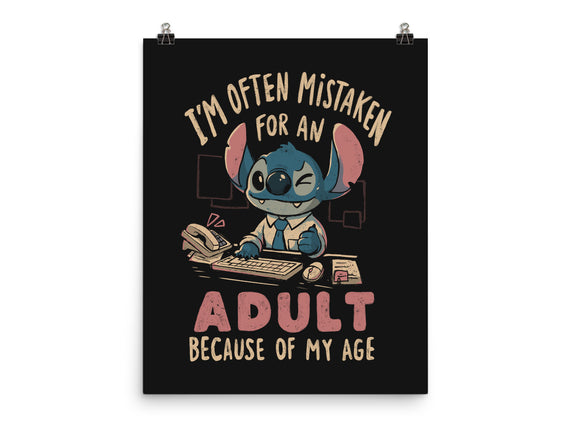 Mistaken For An Adult Because Of My Age
