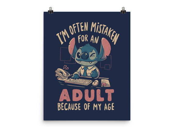 Mistaken For An Adult Because Of My Age