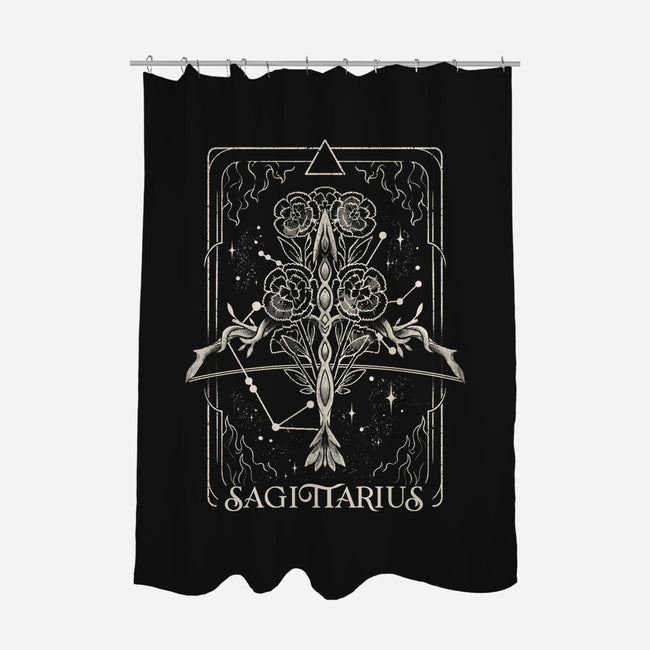 Sagittarius Tarot-None-Polyester-Shower Curtain-eduely