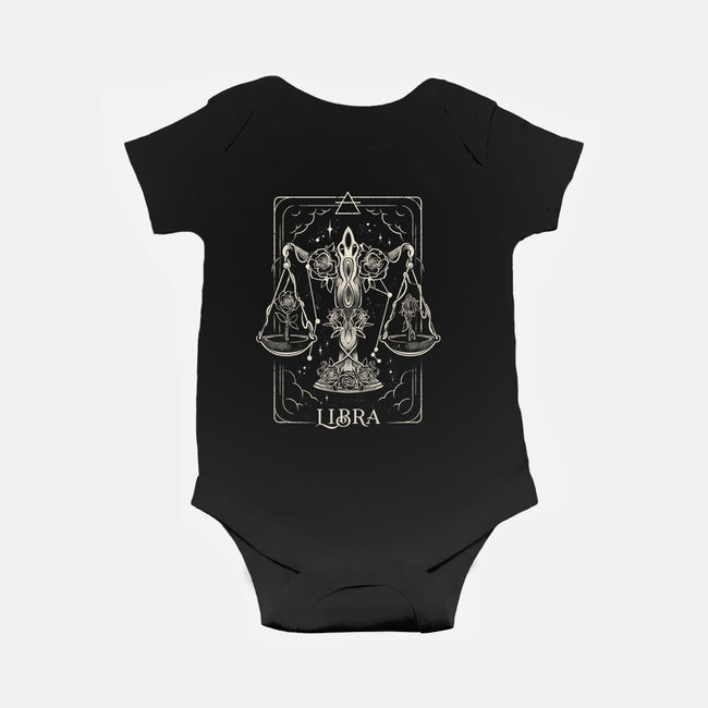 Libra Tarot-Baby-Basic-Onesie-eduely