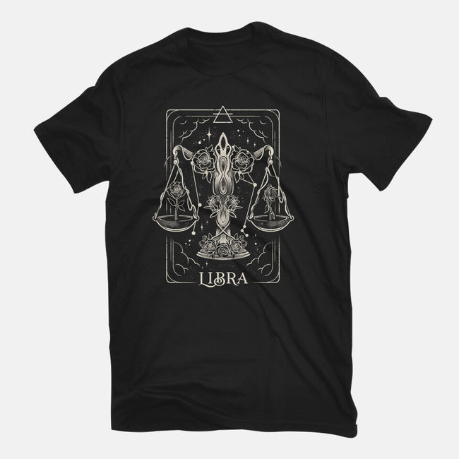 Libra Tarot-Youth-Basic-Tee-eduely