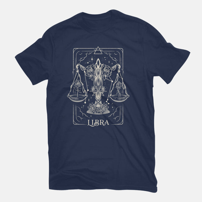 Libra Tarot-Unisex-Basic-Tee-eduely