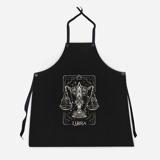 Libra Tarot-Unisex-Kitchen-Apron-eduely