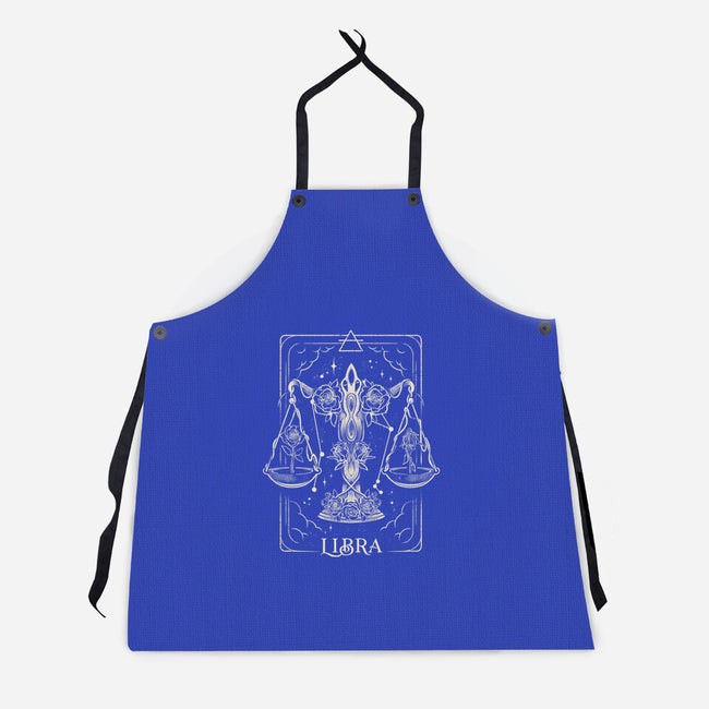 Libra Tarot-Unisex-Kitchen-Apron-eduely
