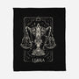Libra Tarot-None-Fleece-Blanket-eduely