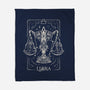 Libra Tarot-None-Fleece-Blanket-eduely