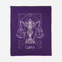 Libra Tarot-None-Fleece-Blanket-eduely