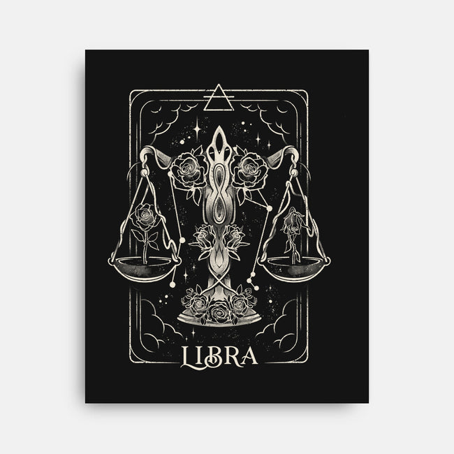 Libra Tarot-None-Stretched-Canvas-eduely