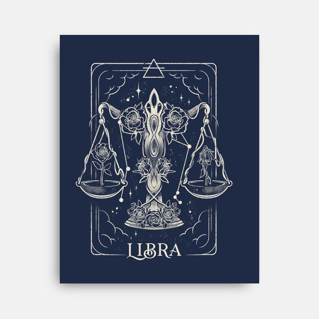 Libra Tarot-None-Stretched-Canvas-eduely