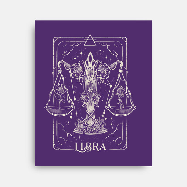 Libra Tarot-None-Stretched-Canvas-eduely
