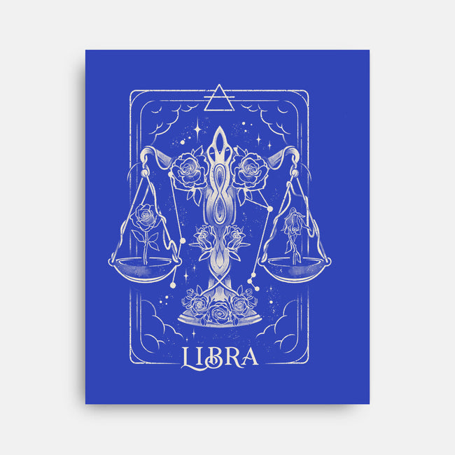 Libra Tarot-None-Stretched-Canvas-eduely