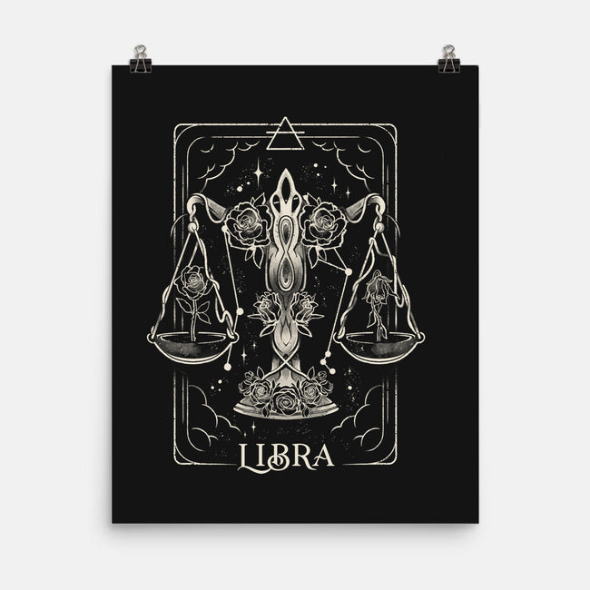 Libra Tarot-None-Matte-Poster-eduely