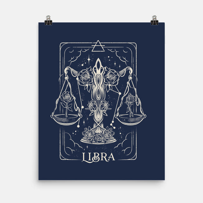 Libra Tarot-None-Matte-Poster-eduely