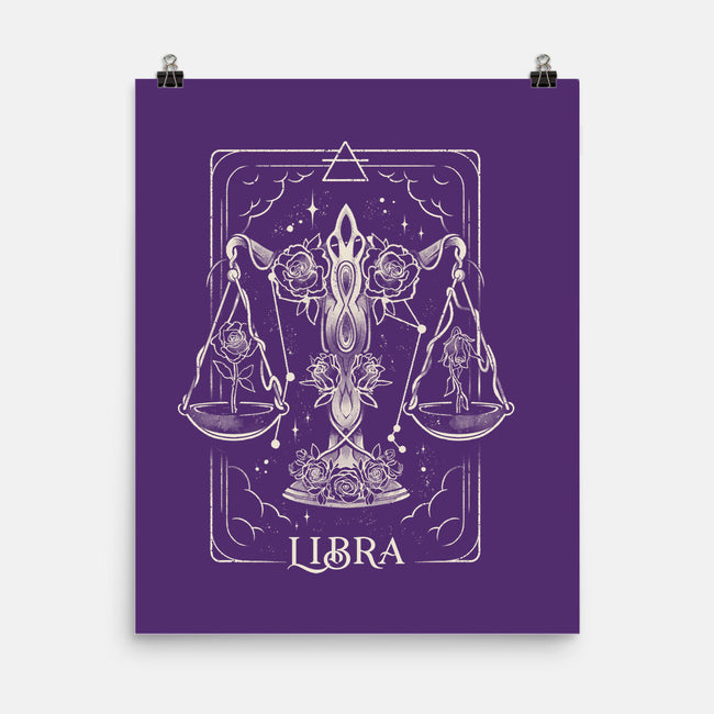 Libra Tarot-None-Matte-Poster-eduely