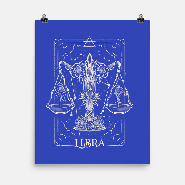 Libra Tarot-None-Matte-Poster-eduely