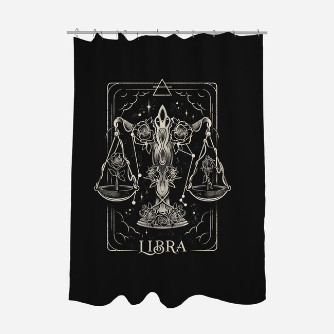 Libra Tarot-None-Polyester-Shower Curtain-eduely