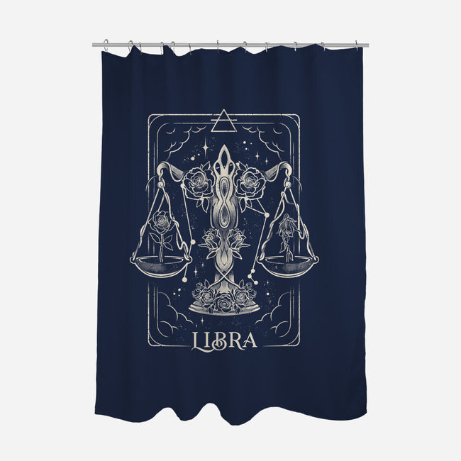 Libra Tarot-None-Polyester-Shower Curtain-eduely