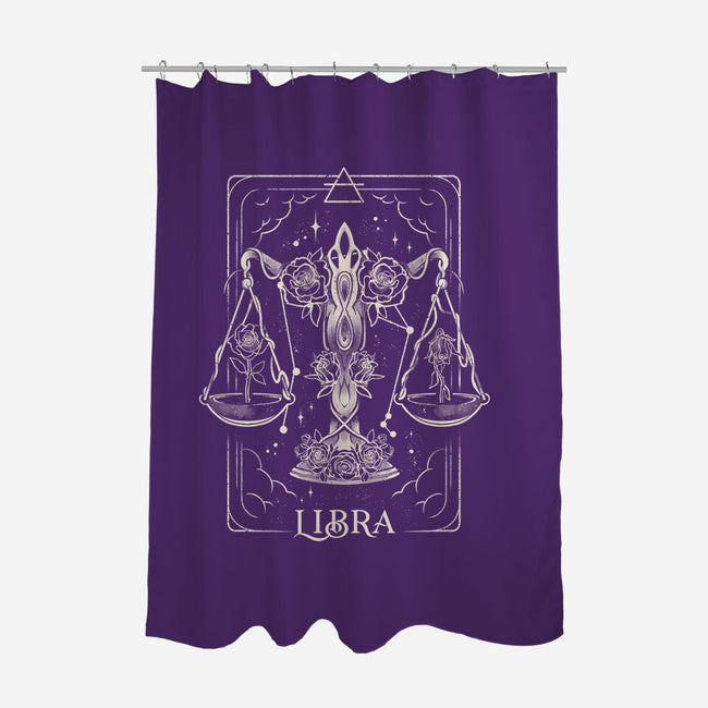 Libra Tarot-None-Polyester-Shower Curtain-eduely