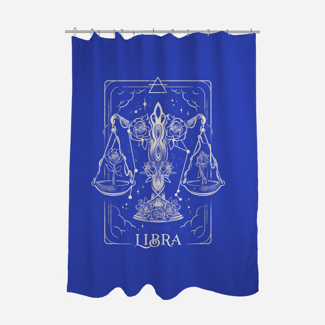 Libra Tarot-None-Polyester-Shower Curtain-eduely