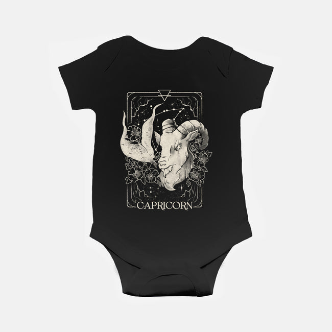 Capricorn Tarot-Baby-Basic-Onesie-eduely