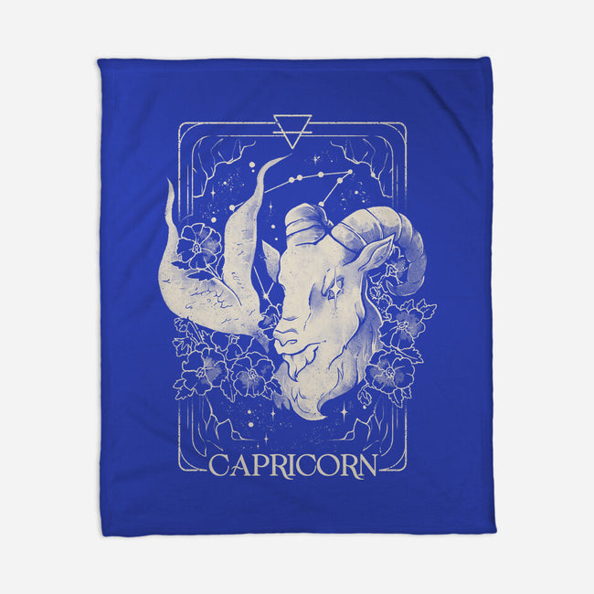 Capricorn Tarot-None-Fleece-Blanket-eduely