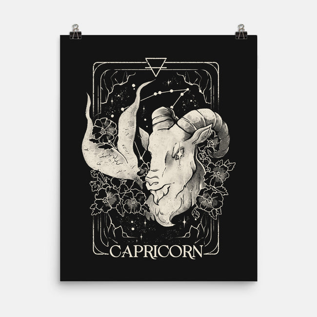 Capricorn Tarot-None-Matte-Poster-eduely