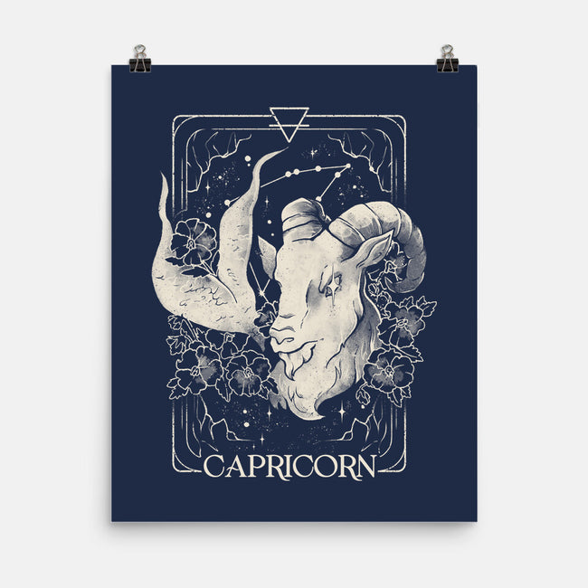 Capricorn Tarot-None-Matte-Poster-eduely