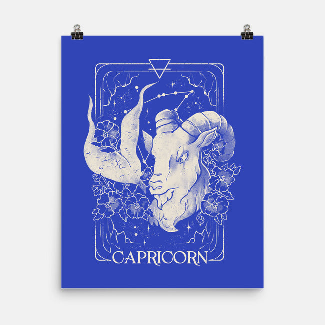 Capricorn Tarot-None-Matte-Poster-eduely