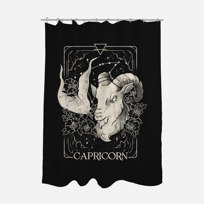 Capricorn Tarot-None-Polyester-Shower Curtain-eduely