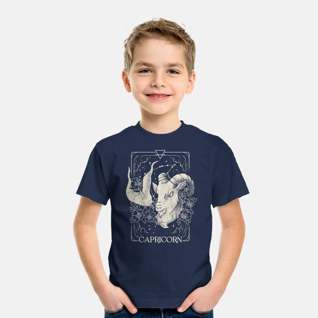 Capricorn Tarot-Youth-Basic-Tee-eduely