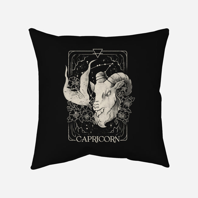 Capricorn Tarot-None-Removable Cover w Insert-Throw Pillow-eduely