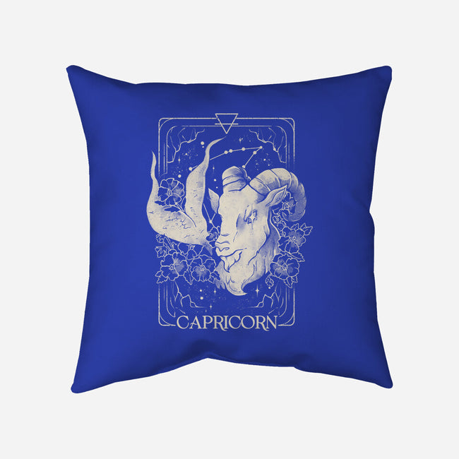 Capricorn Tarot-None-Removable Cover w Insert-Throw Pillow-eduely