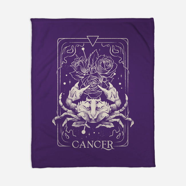 Cancer Tarot-None-Fleece-Blanket-eduely