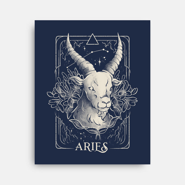 Aries Tarot-None-Stretched-Canvas-eduely