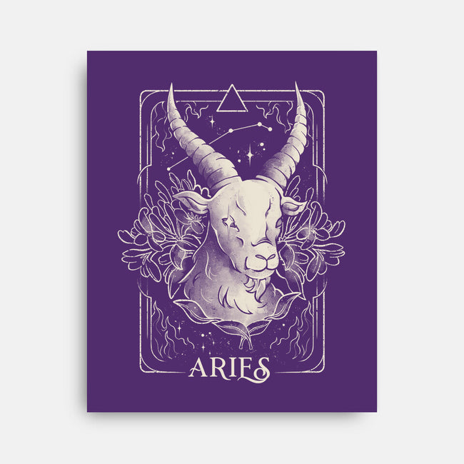 Aries Tarot-None-Stretched-Canvas-eduely
