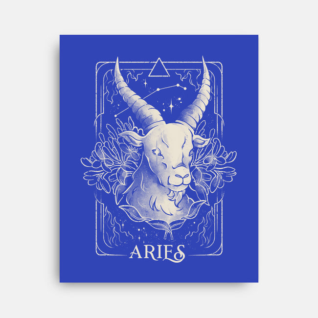 Aries Tarot-None-Stretched-Canvas-eduely