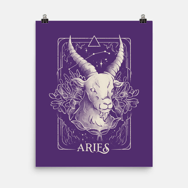 Aries Tarot-None-Matte-Poster-eduely