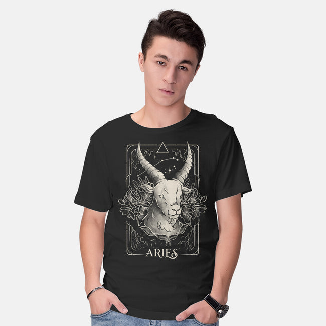 Aries Tarot-Mens-Basic-Tee-eduely