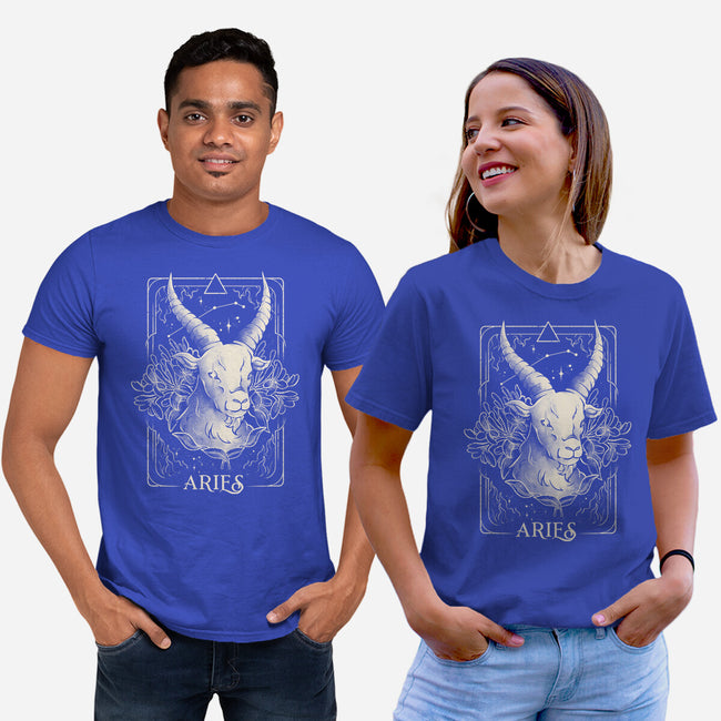 Aries Tarot-Unisex-Basic-Tee-eduely