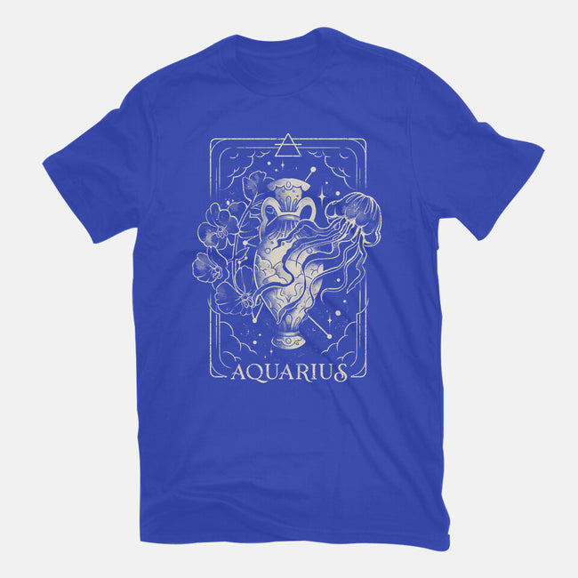 Aquarius Tarot-Unisex-Basic-Tee-eduely