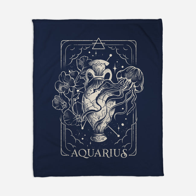 Aquarius Tarot-None-Fleece-Blanket-eduely