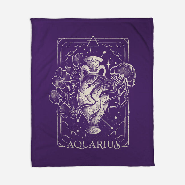 Aquarius Tarot-None-Fleece-Blanket-eduely