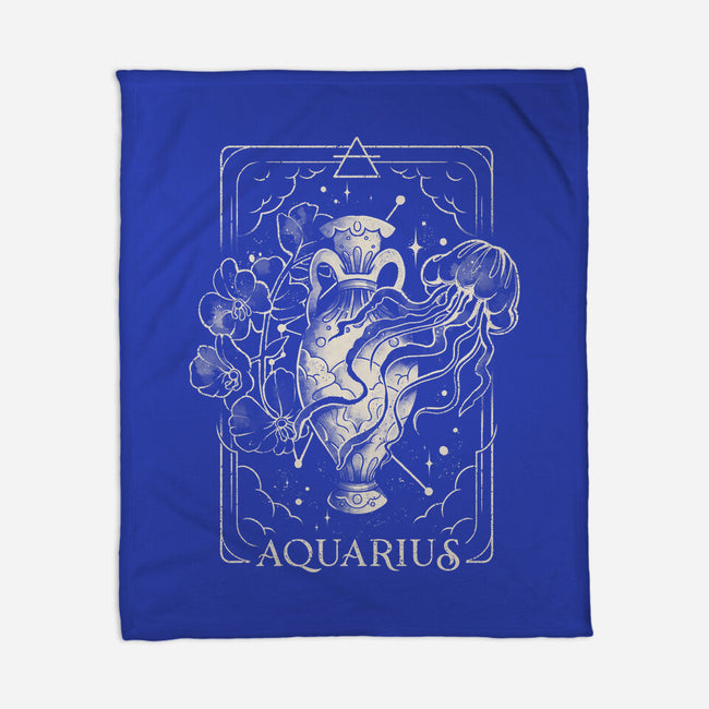 Aquarius Tarot-None-Fleece-Blanket-eduely