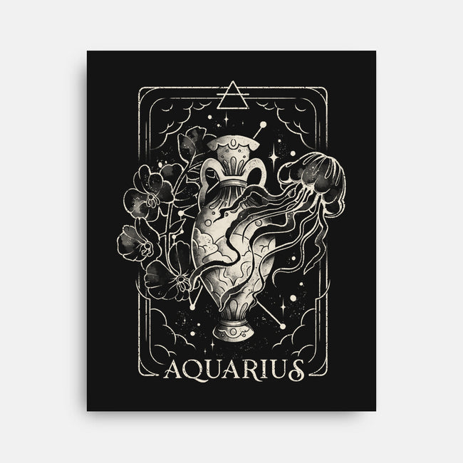 Aquarius Tarot-None-Stretched-Canvas-eduely