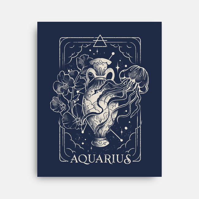 Aquarius Tarot-None-Stretched-Canvas-eduely