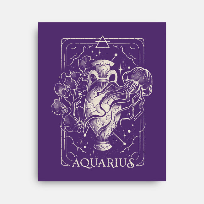Aquarius Tarot-None-Stretched-Canvas-eduely