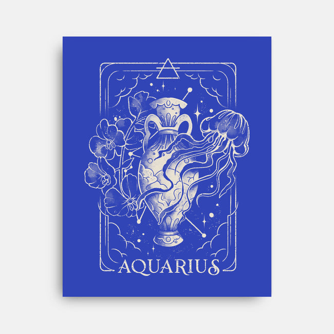 Aquarius Tarot-None-Stretched-Canvas-eduely