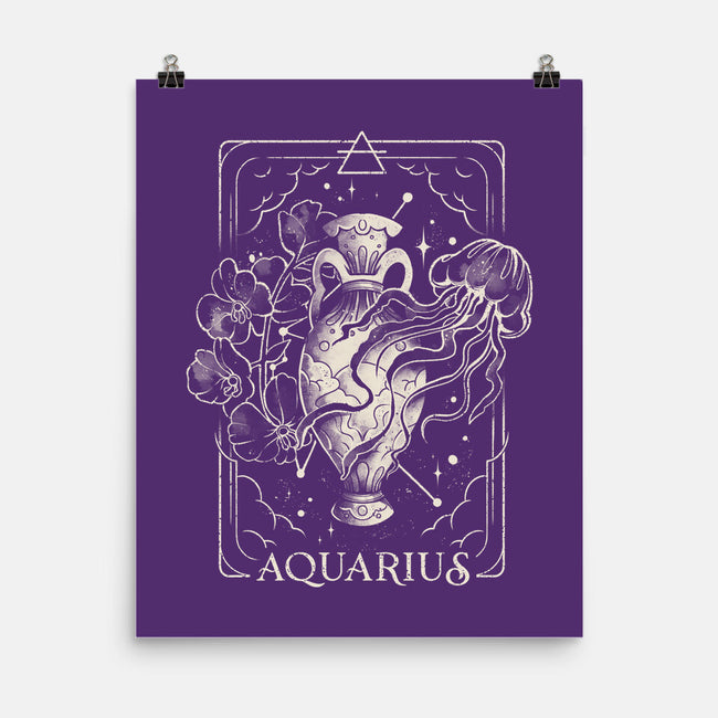 Aquarius Tarot-None-Matte-Poster-eduely