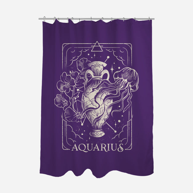 Aquarius Tarot-None-Polyester-Shower Curtain-eduely
